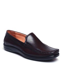 Zoom Shoes - Mens Slip On Loafers And Moccasins - Brown
