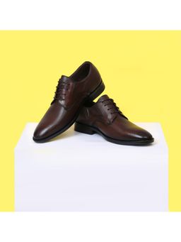 Zoom Shoes - Mens Lace-Ups Derbies - Brown