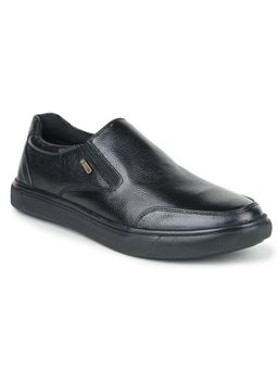 Zoom Shoes - Mens Slip On Loafers And Moccasins - Black