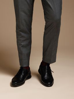 Zoom Shoes - Mens Lace-Ups Derbies - Black