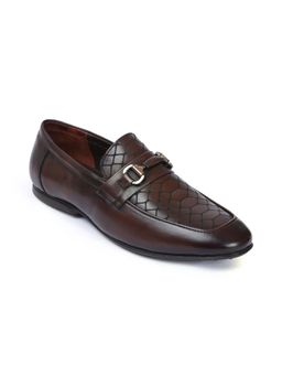 Zoom Shoes - Mens Slip On Loafers And Moccasins - Brown
