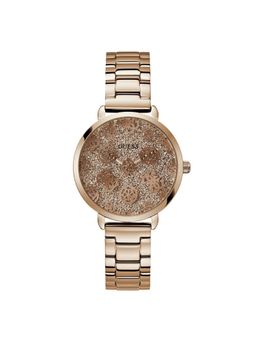 Guess - Women Rose Gold Round Dial Analogue Watch- GW0670L4