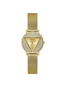 Guess - Women Gold Round Dial Analogue Watch- GW0671L2