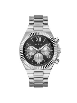 Guess - Men Black Round Dial Analogue Watch- GW0703G1