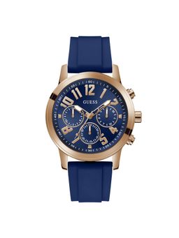 Guess - Men Blue Round Dial Analogue Watch- GW0708G3