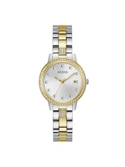 Guess - Women Silver Round Dial Analogue Watch- GW0725L1