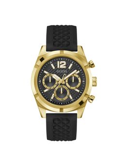 Guess - Men Black Round Dial Analogue Watch- GW0729G2