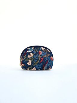 HENNEY BEAR - Blue Hummingbird Makeup Pouch