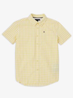 Tommy Hilfiger - Boys Checks Regular Fit Cotton Shirt