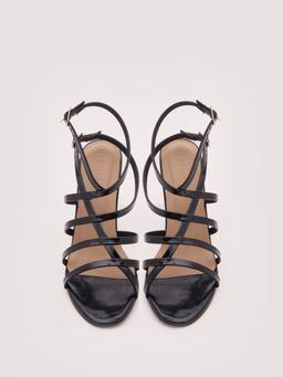 DA NAPPA - Black Avior Stilleto Heels