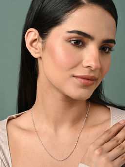 CLARA - Women 925 Sterling Silver Designer Chain Necklace