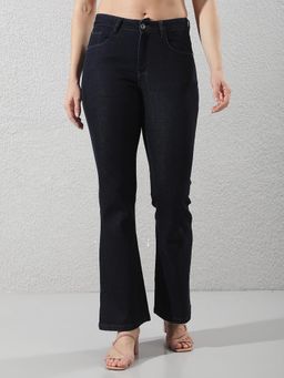 CRIMSOUNE CLUB - Women's Black Bootcut Jeans