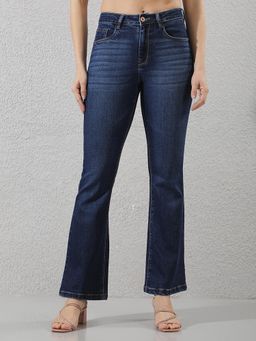 CRIMSOUNE CLUB - Women's Blue New Bootcut Jeans