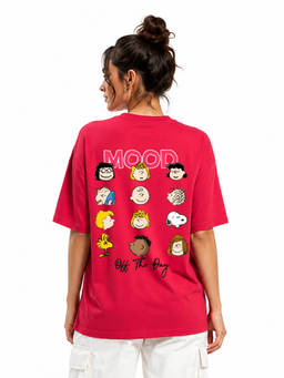 MIXT by Nykaa Fashion - Women Peanuts Printed Ovrsize Top