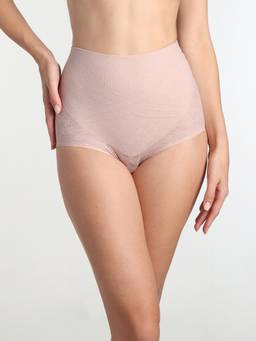 Wacoal - Beige Self Design Spandex Skinny Shapewear