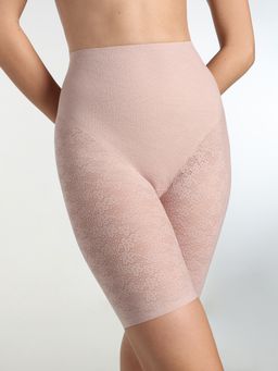 Wacoal - Beige Self Design Spandex Skinny Shapewear
