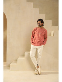 PRIMAL GRAY - Coral Organic Cotton Rib Knit-T-Sweater