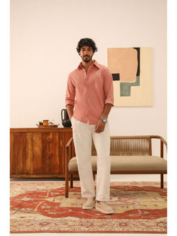 PRIMAL GRAY - Coral Organic Cotton Pleated Shirt