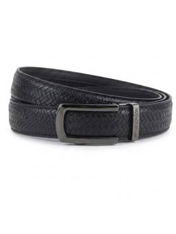 HAYES LONDON - Men's Genuine Leather Auto-Lock Belt