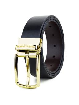HAYES LONDON - Genuine Leather Reversible Belt