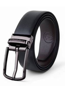 HAYES LONDON - Premium Leather Reversible Belt