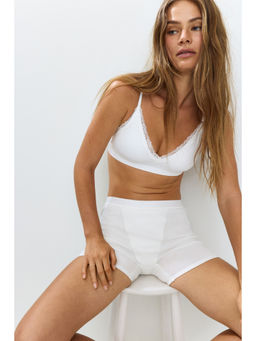H&M - Women White Seamless Padded Soft Bra