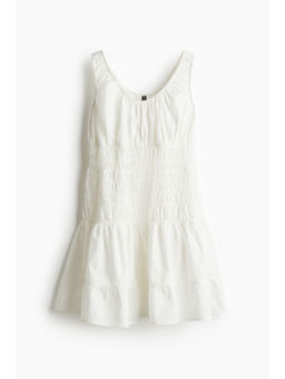 H&M - Women White Smocked Dress