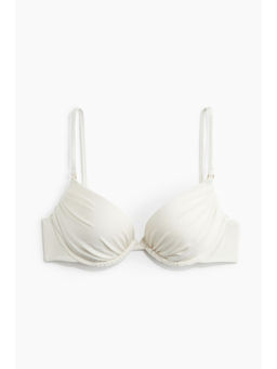 H&M - Women White Super Push-Up Bikini Top