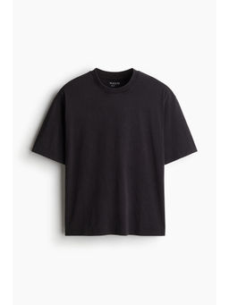 H&M MOVE - Boxy-Style Sports Top With Dry move Black