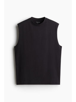 H&M MOVE - Loose Fit Sports Vest Top Black