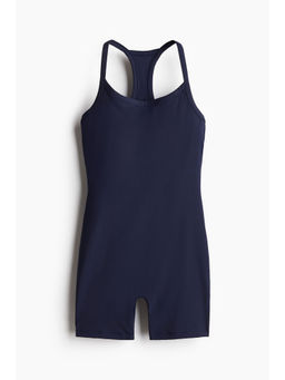 H&M MOVE - Women Blue Sports Unitard With DryMove