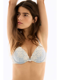 H&M - Women Blue Lace push-up bra