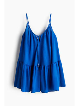 H&M - Women Blue A-Line Strappy Dress