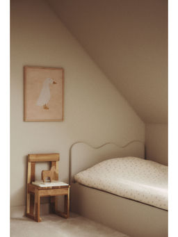 H&M - White Muslin Duvet Cover Set