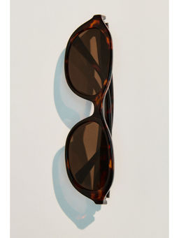 H&M - Women Brown Oval Sunglasses