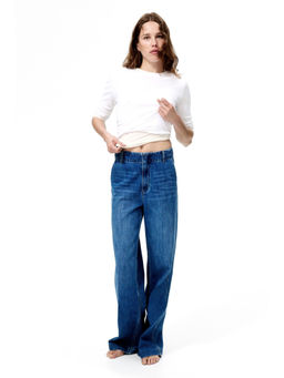 H&M - Women Blue Straight High Jeans
