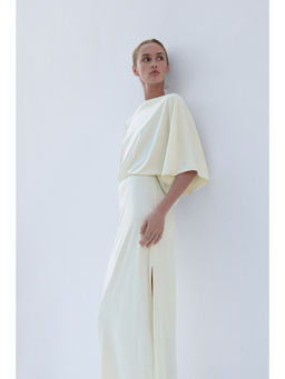 H&M - Women White Draped Maxi Dress