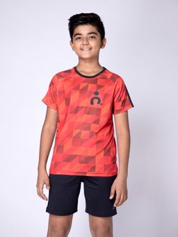 UMILDO - Red Moisture-Wicking T-Shirt