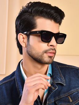 ROYAL SON - Round Transparent Yellow Chasma for Women CHI00167-C1