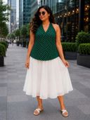 Green color option, Sold out, Currently selected