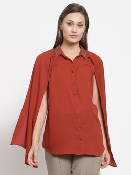 Gipsy - Rust Polyester Tunic