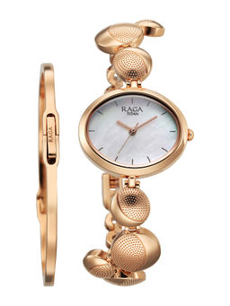 Titan - Raga Power Peals Analog Watch for Women 2721WM01F (Large)