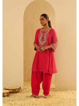 Sheetal Batra - Prisha - Kalidaar Embroidered Choga Kurta With Salwar