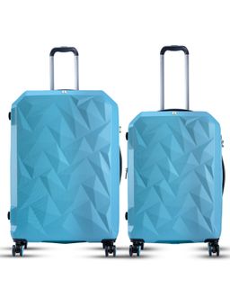 it luggage - Ice Cap Blue Set of 2 28-24 Inches Expandable Hardsided TSA Luggage Trolley