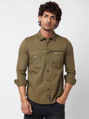 Green color option, Currently selected
