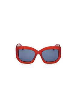 Emilio Pucci - Maroon Acetate Full Rim Square Women Sunglasses (Ep0211 54 66V)