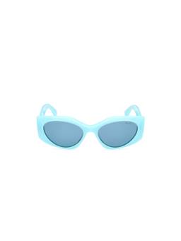 Emilio Pucci - Blue Acetate Full Rim Oval Women Sunglasses (Ep0216 55 84V)