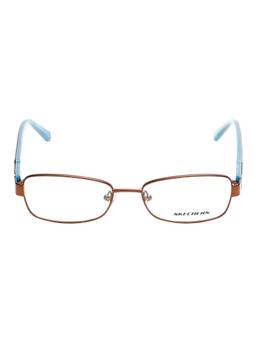 SKECHERS - Brown Metal Full Rim Rectangle Women Frames (Se2116 50 049)