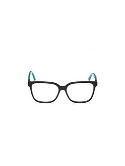 SKECHERS - Black Acetate Full Rim Square Women Frames (Se2235 53 001)