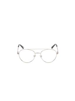 SKECHERS - Silver Metal Full Rim Round Unisex Frames (Se3327 52 010)